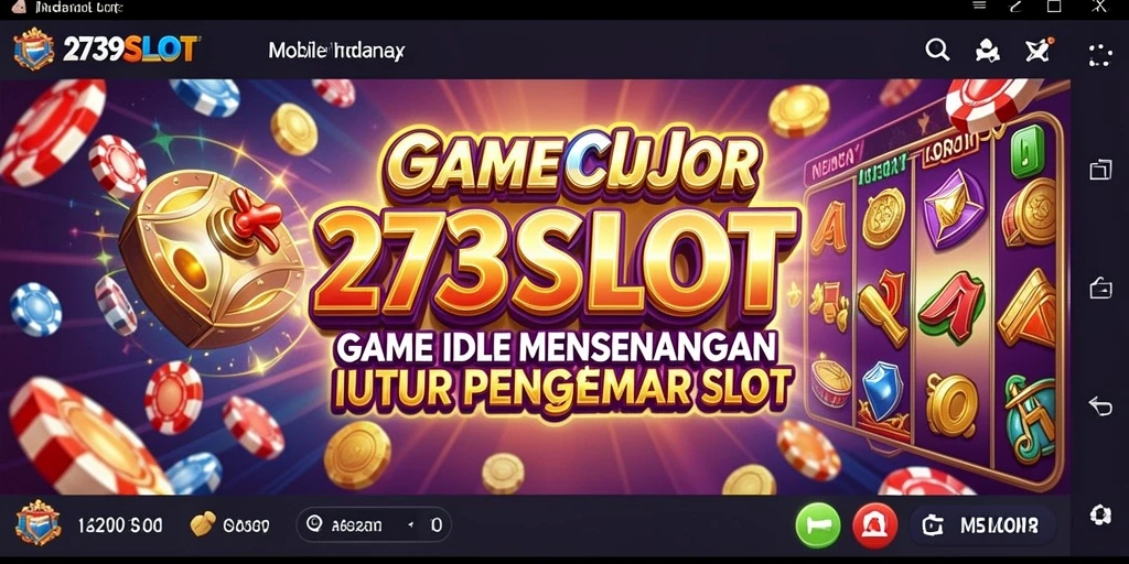 Screenshoot game Idle 2739SLOT menunjukkan keseruan bermain slot.